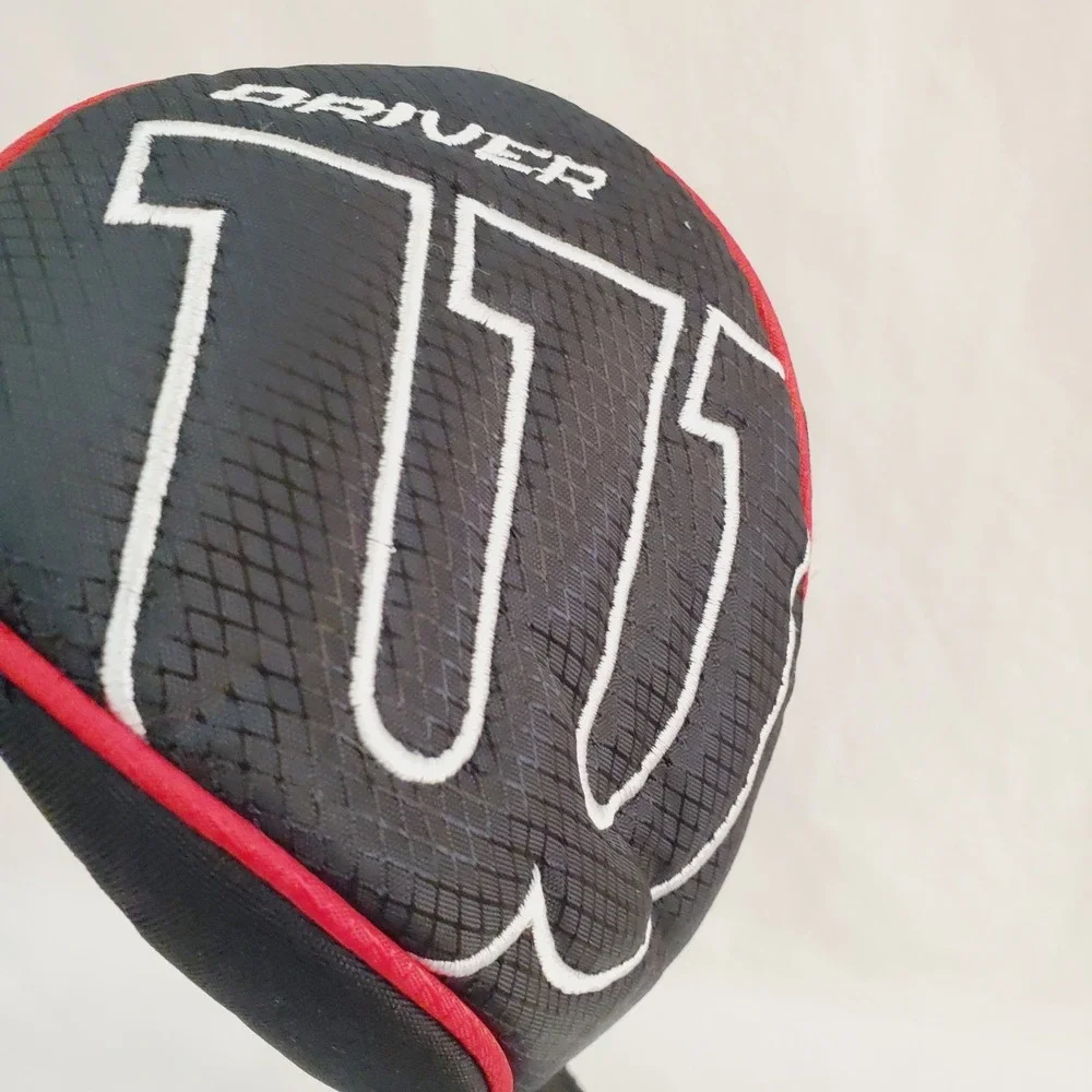 Wilson Driver Golf Head Cover Black Red